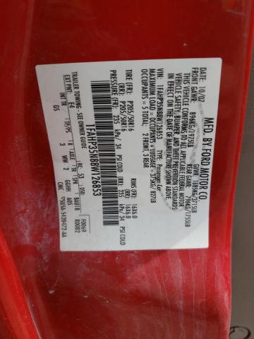 2008 Ford Focus Se VIN: 1FAHP35N88W126853 Lot: 58449744