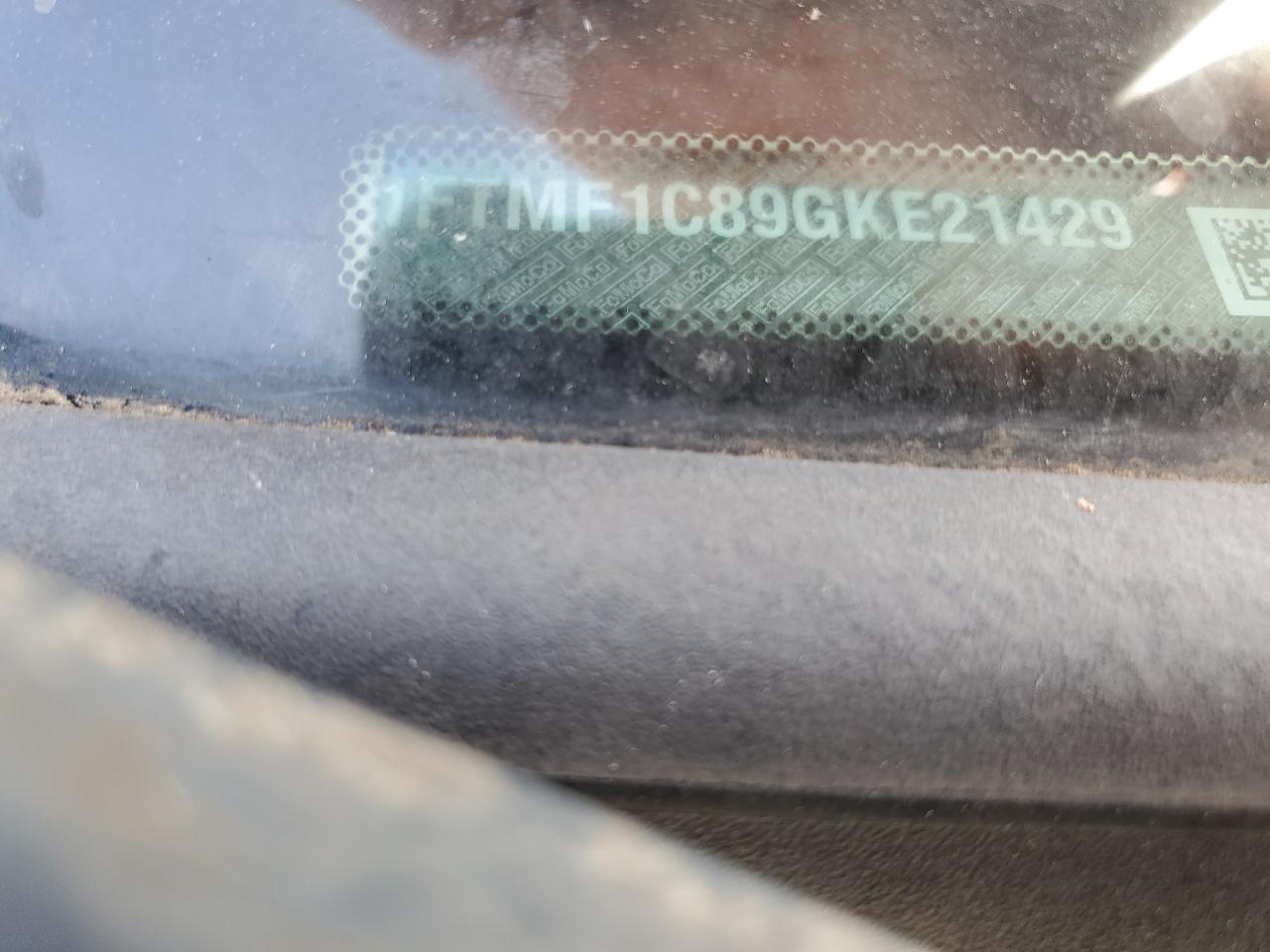 1FTMF1C89GKE21429 2016 Ford F150