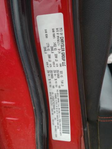 2014 Dodge Durango R/T VIN: 1C4SDHCTXEC594460 Lot: 57760134