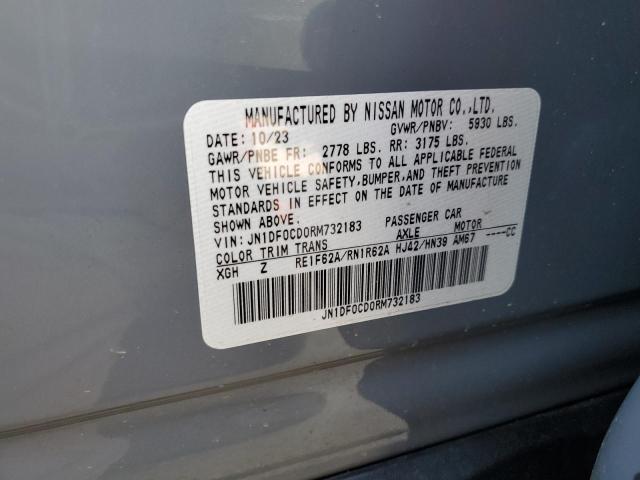 2024 NISSAN ARIYA PLAT JN1DF0CD0RM732183