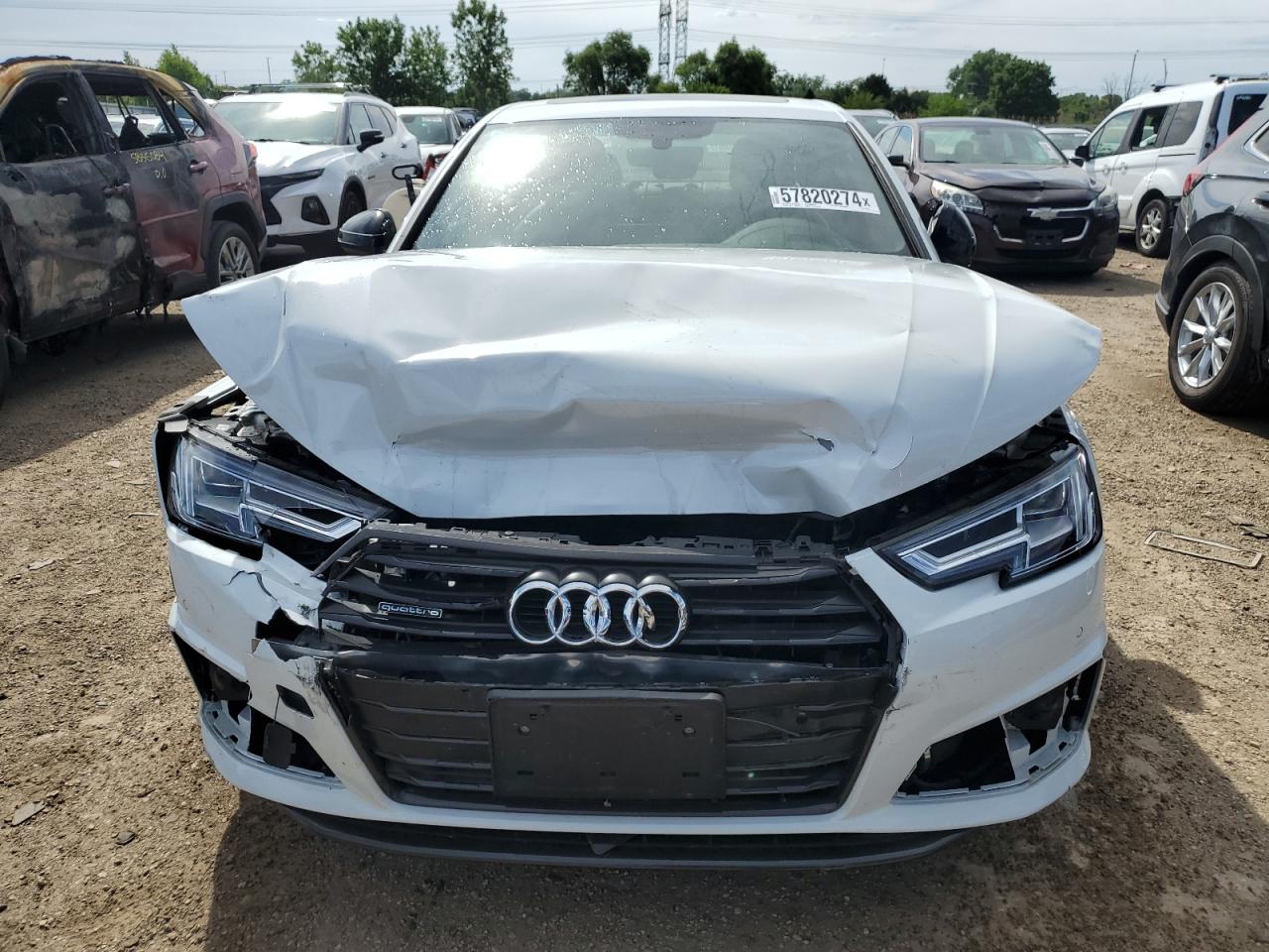 Lot #2895532405 2019 AUDI A4 PRESTIG