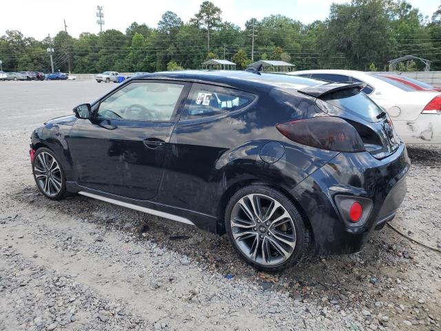 HYUNDAI VELOSTER T 2017 black  gas KMHTC6AE4HU308743 photo #3