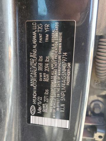 2022 Hyundai Elantra Sel VIN: 5NPLM4AG5NH079714 Lot: 58074844