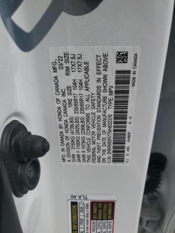 2022 Honda Cr-V Se VIN: 2HKRW2H77NH632376 Lot: 59684024