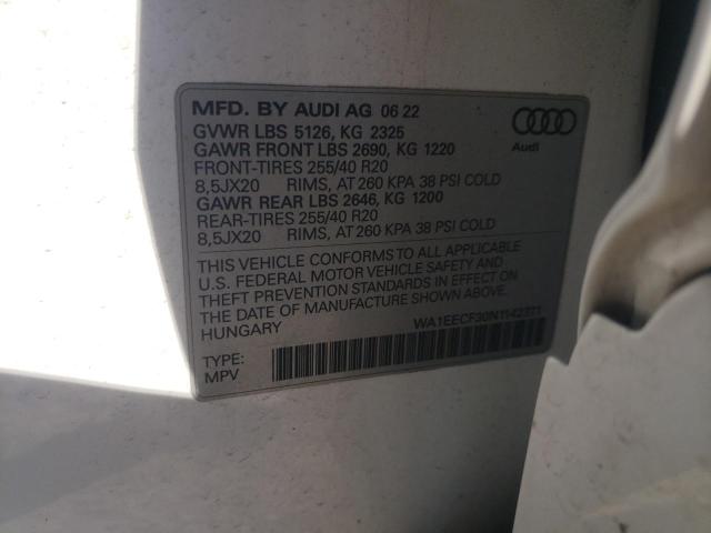 WA1EECF30N1142371 Audi Q3 PREMIUM 13