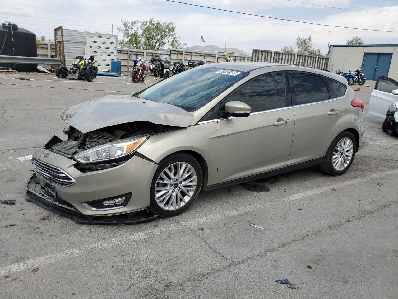 2016 Ford Focus Titanium vin: 1FADP3N20GL339851