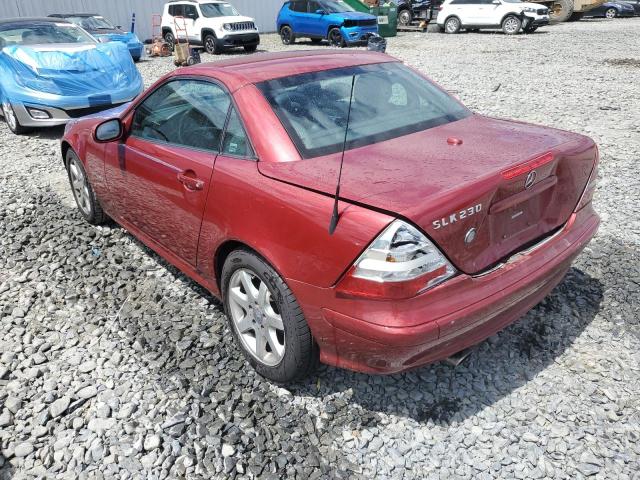 2002 Mercedes-Benz Slk 230 Kompressor VIN: WDBKK49F12F254607 Lot: 58456164