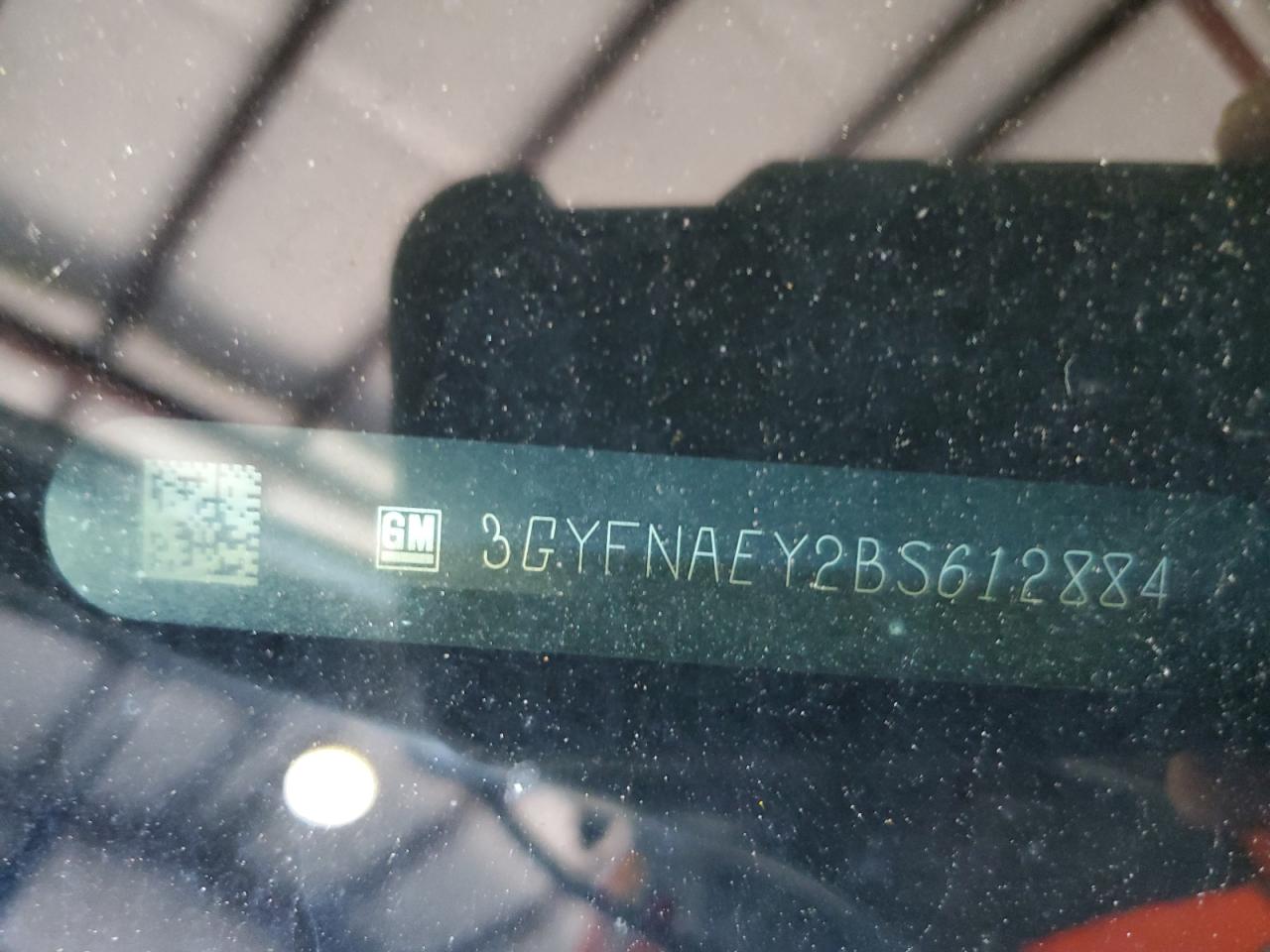 3GYFNAEY2BS612884 2011 Cadillac Srx Luxury Collection