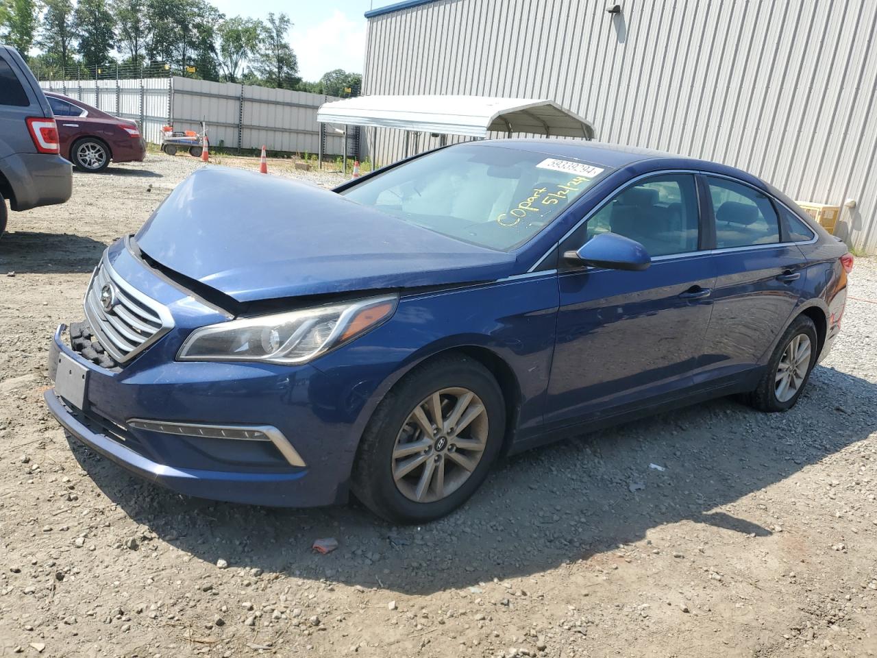 2015 Hyundai Sonata Se vin: 5NPE24AF4FH156855