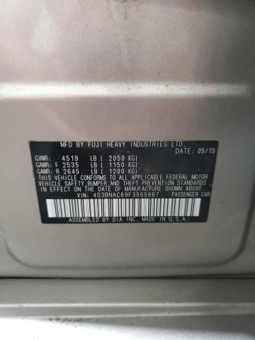 2015 SUBARU LEGACY 2.5 - 4S3BNAC69F3065887