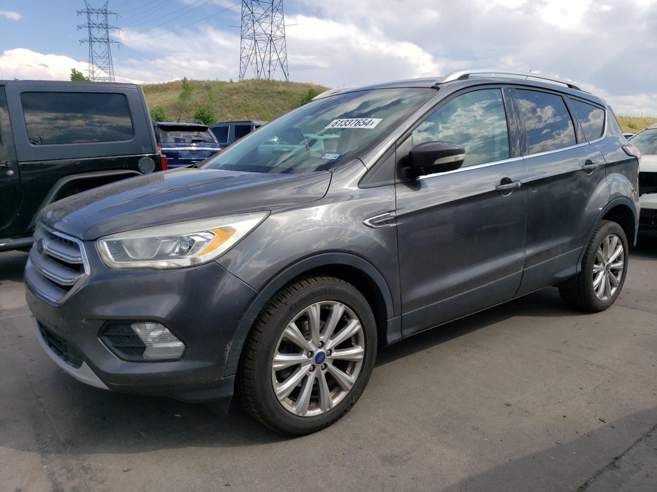 2017 Ford Escape Titanium vin: 1FMCU0JD0HUC09208