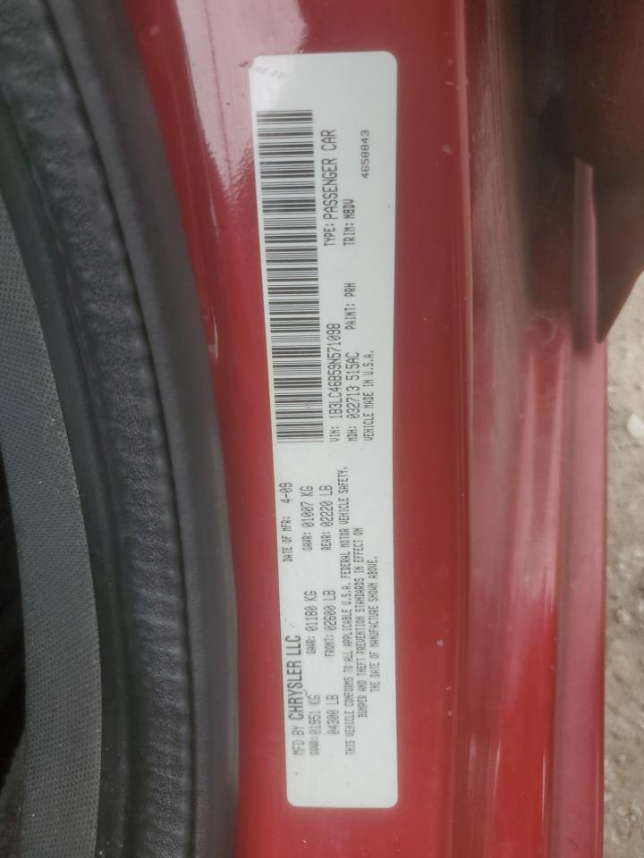 1B3LC46B59N571098 2009 Dodge Avenger Se