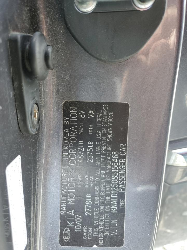 KNALD125085156468 2008 Kia Amanti