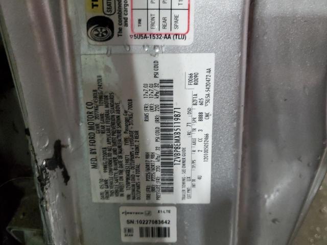 2011 Ford Mustang VIN: 1ZVBP8EMXB5119871 Lot: 58131944