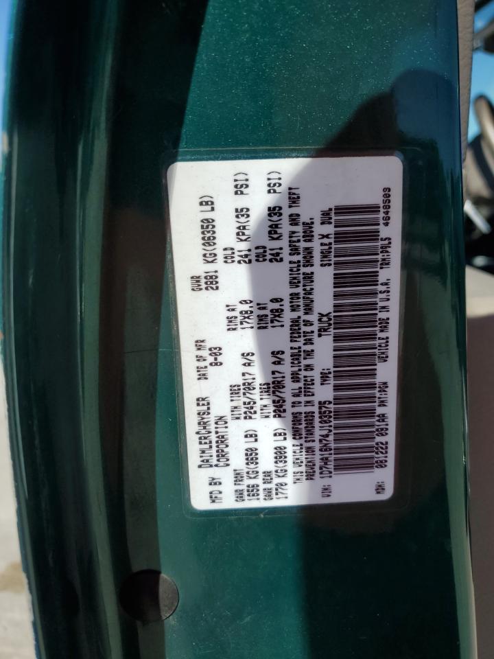 1D7HA16N74J103575 2004 Dodge Ram 1500 St