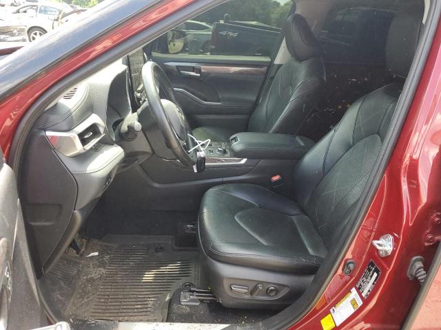 2022 Toyota Highlander Platinum VIN: 5TDFZRBH1NS169603 Lot: 57032824