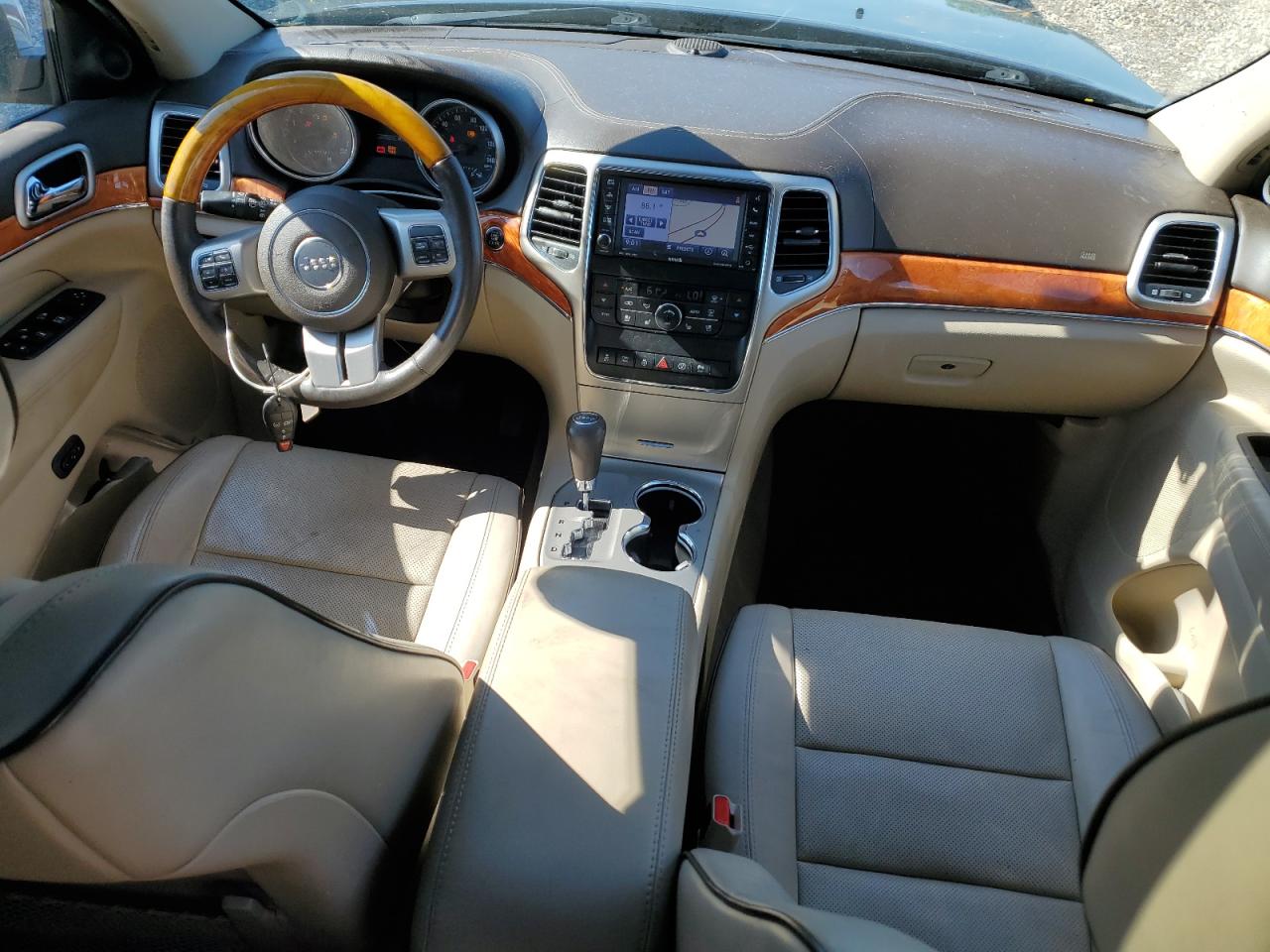 1C4RJFCT0DC523309 2013 Jeep Grand Cherokee Overland