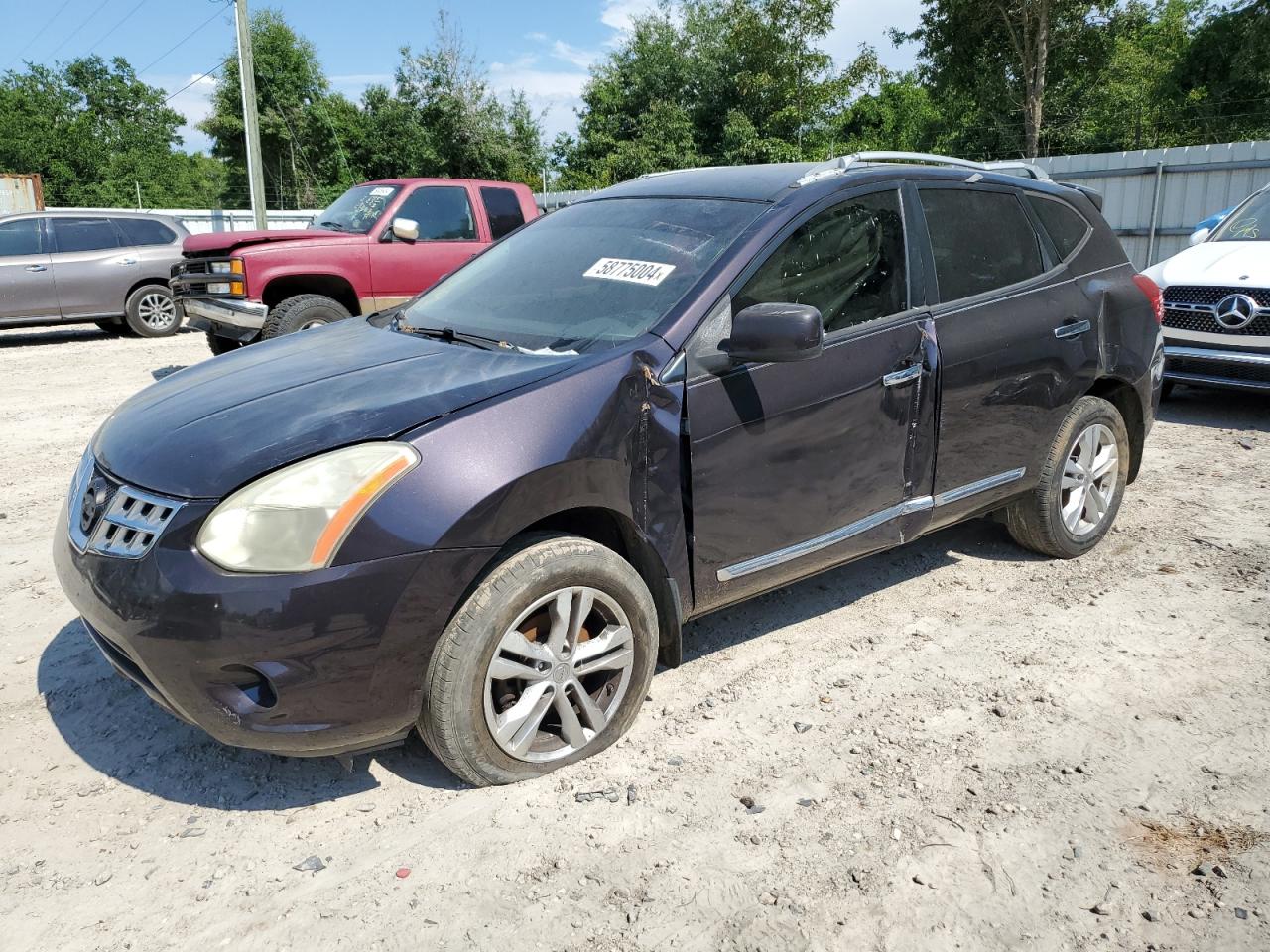 JN8AS5MT8CW253668 2012 Nissan Rogue S