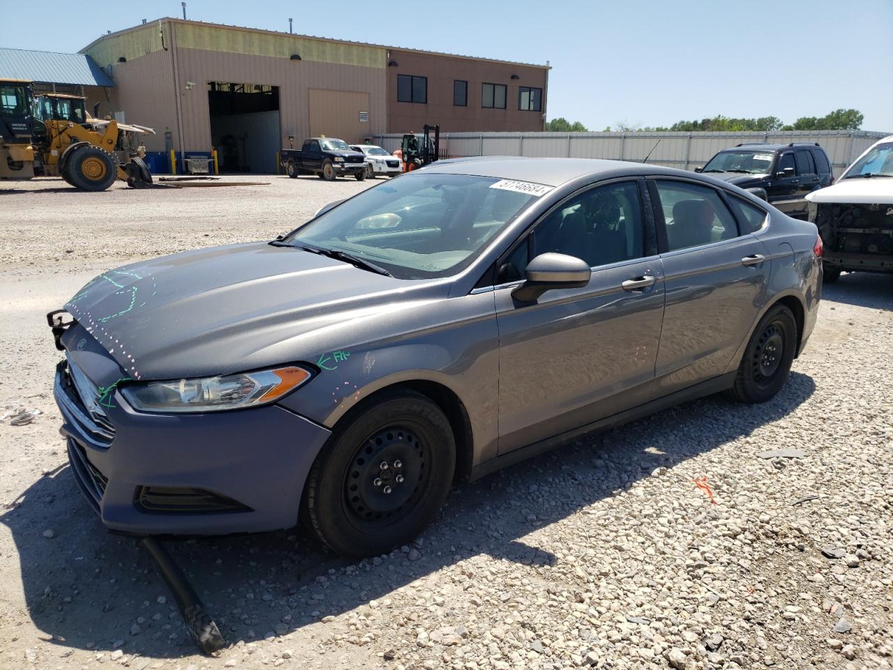 2014 Ford Fusion S vin: 3FA6P0G74ER123919