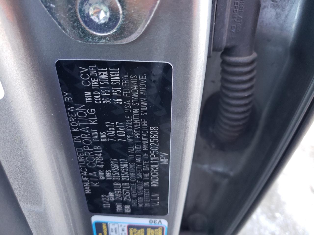 KNDCR3L11P5025608 2023 Kia Niro Wind