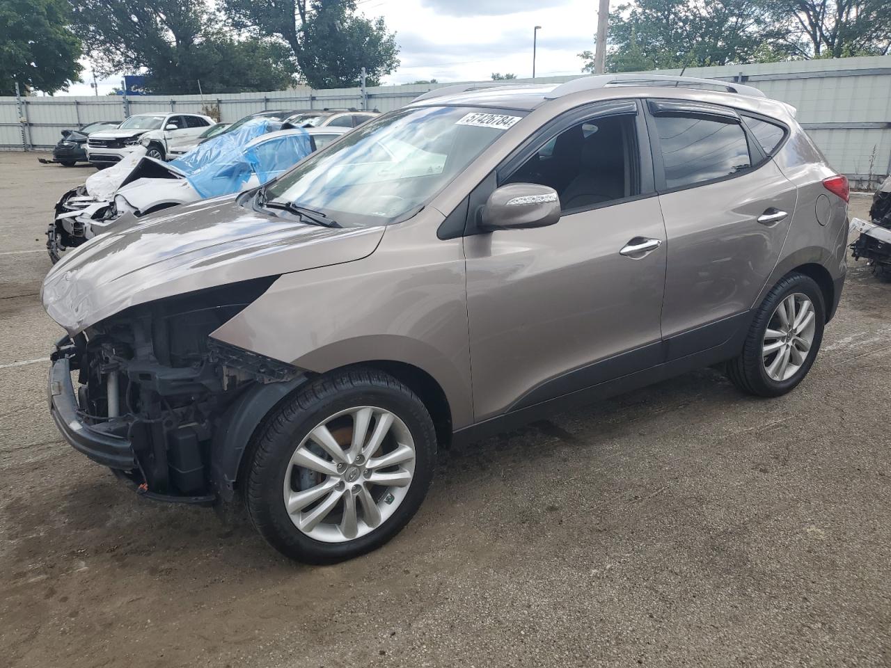 KM8JU3AC5CU353927 2012 Hyundai Tucson Gls