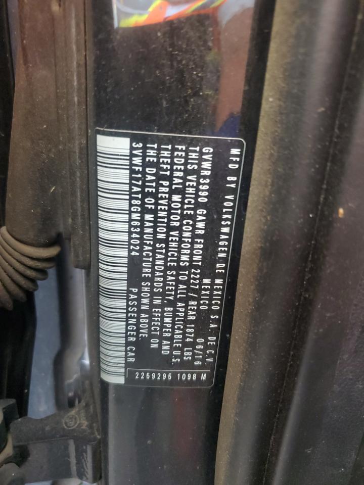 3VWF17AT8GM634024 2016 Volkswagen Beetle 1.8T