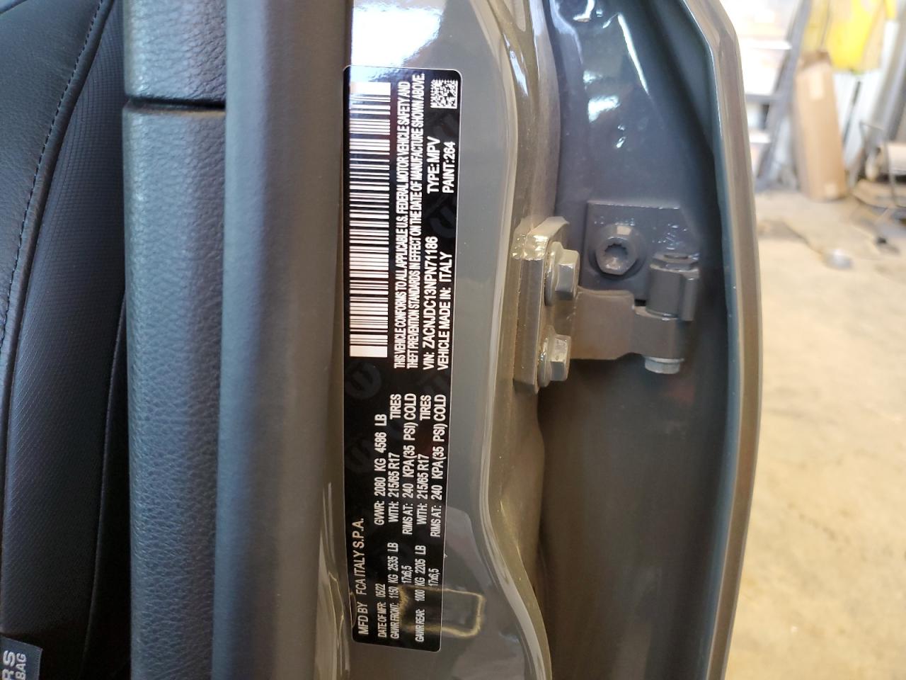 ZACNJDC13NPN71186 2022 Jeep Renegade Trailhawk