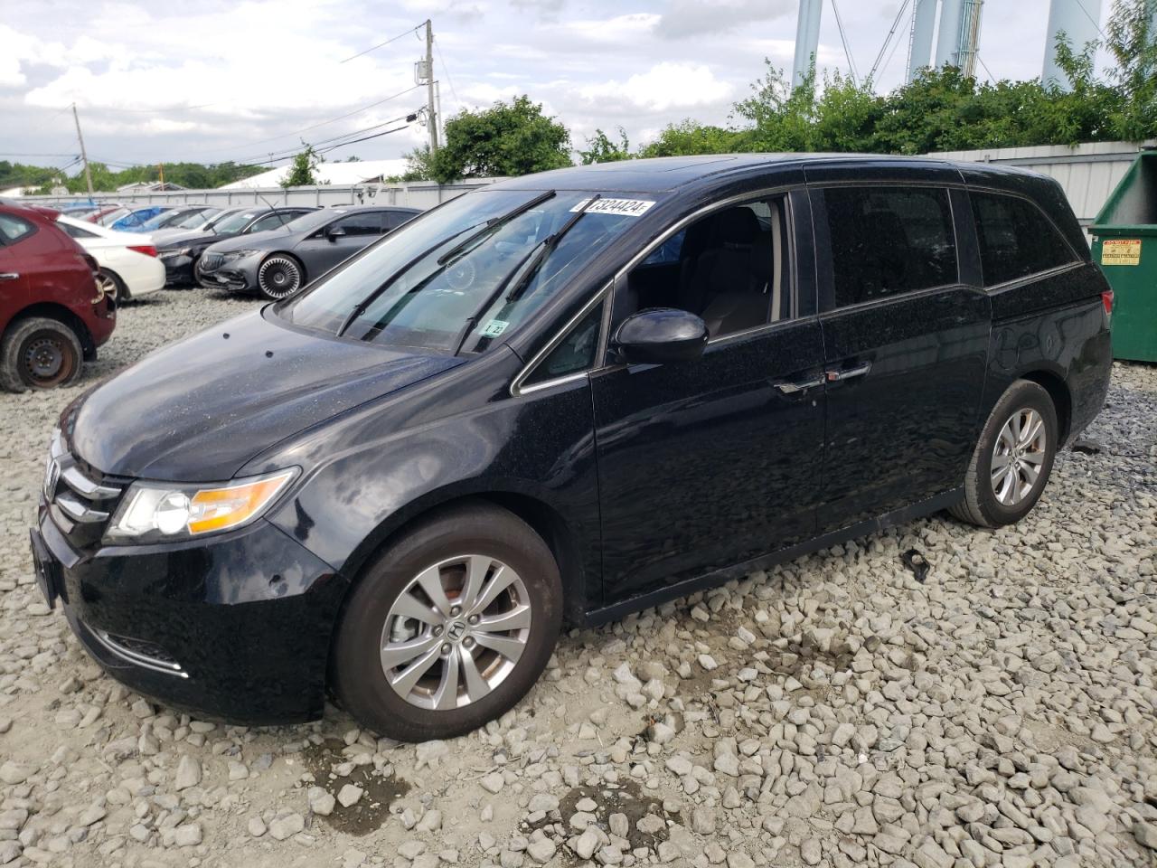 5FNRL5H67GB140062 2016 Honda Odyssey Exl