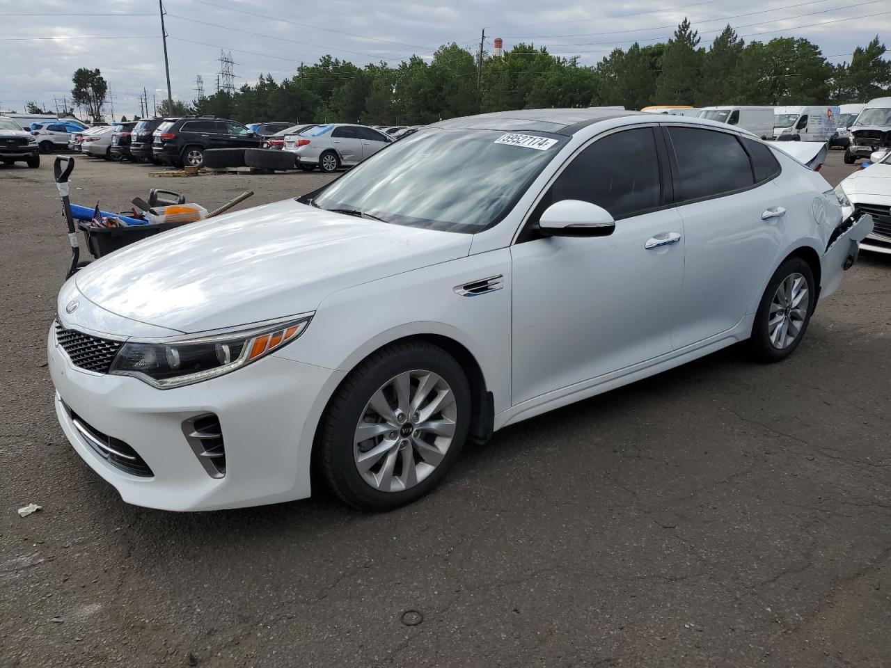 2017 Kia Optima Ex vin: 5XXGU4L32HG154090