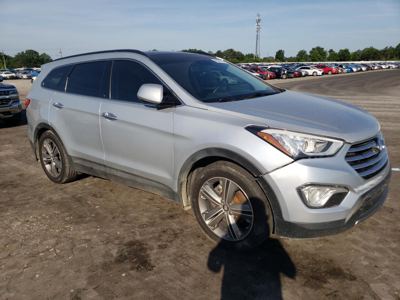 KM8SR4HF9EU072017 2014 Hyundai Santa Fe Gls