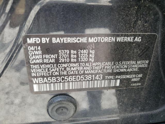 VIN WBA5B3C56ED538143 2014 BMW 5 Series, 535 XI no.12