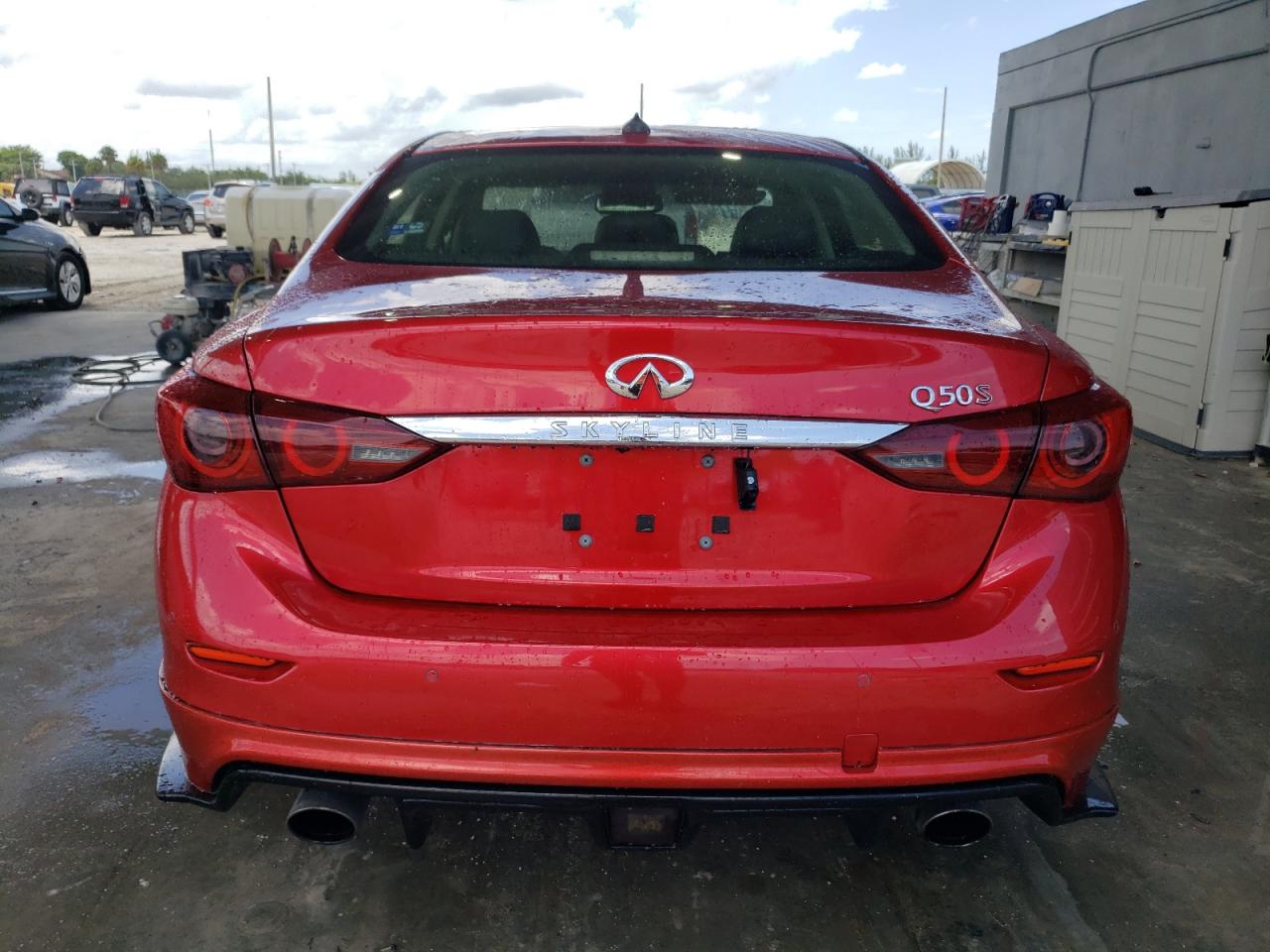JN1FV7AP8HM850918 2017 Infiniti Q50 Red Sport 400
