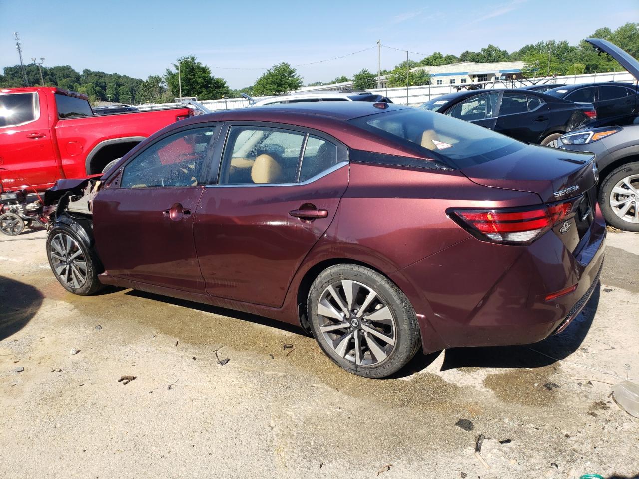 Lot #2931103291 2020 NISSAN SENTRA SV