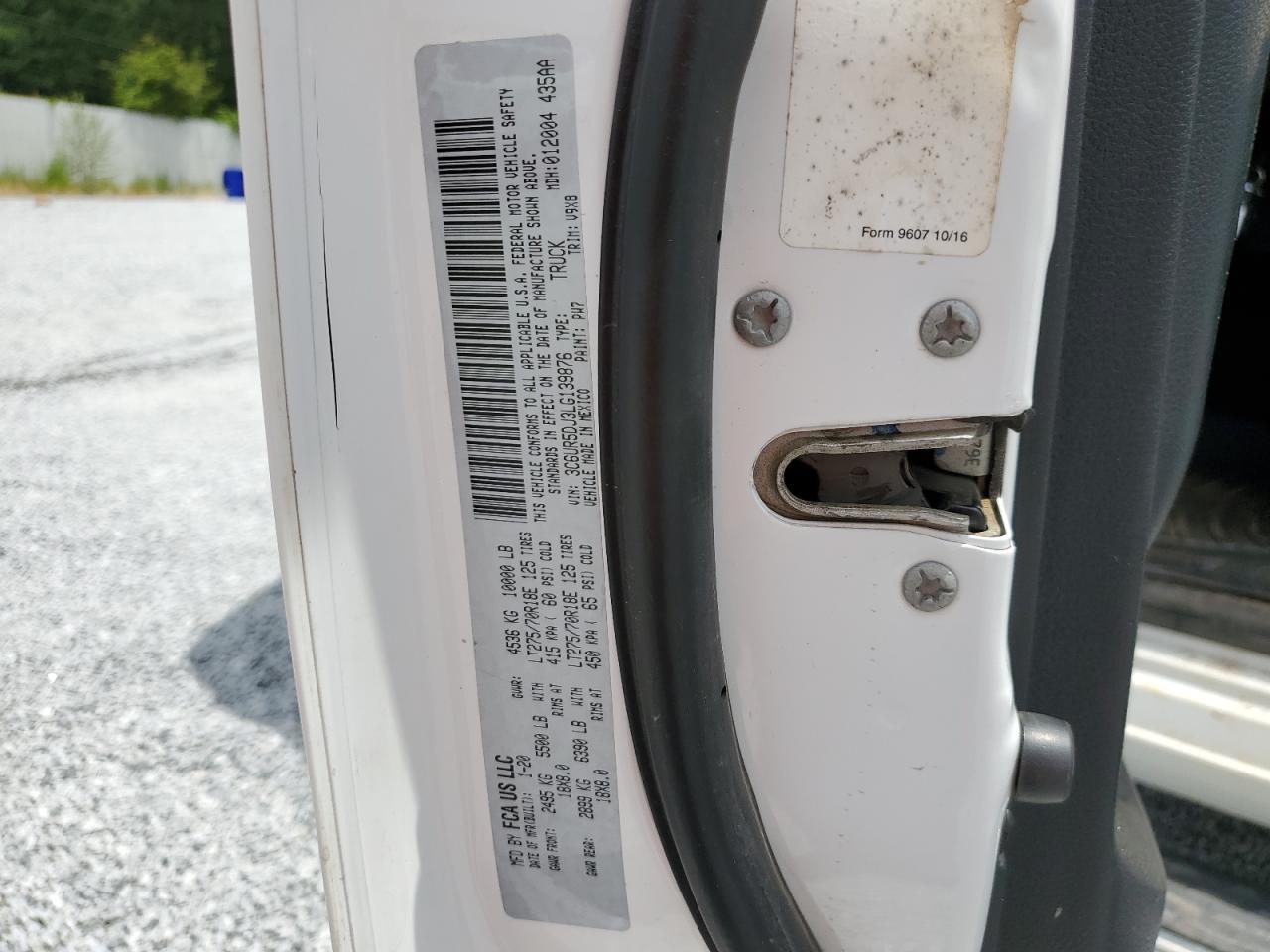 3C6UR5DJ3LG139876 2020 Ram 2500 Big Horn