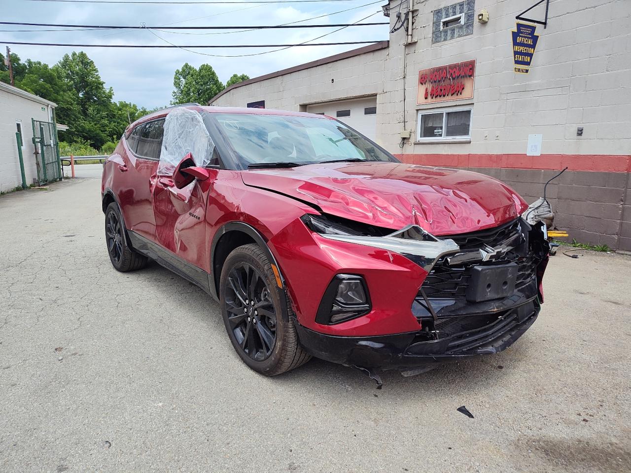 2021 Chevrolet Blazer Rs vin: 3GNKBKRS4MS560001