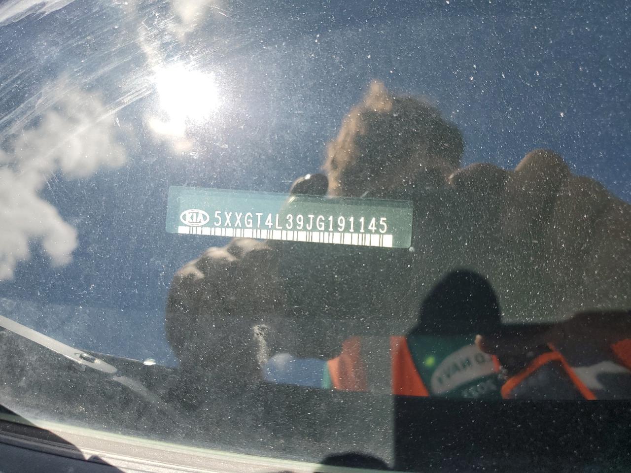 5XXGT4L39JG191145 2018 Kia Optima Lx