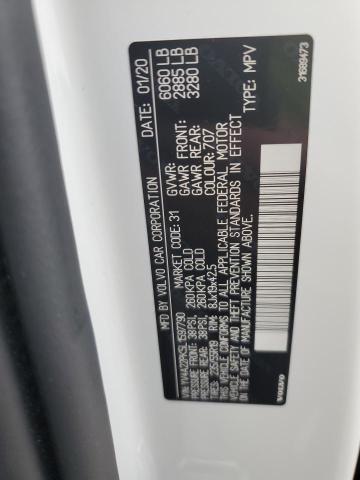 2020 Volvo Xc90 T6 Momentum VIN: YV4A22PK5L1597790 Lot: 56956604