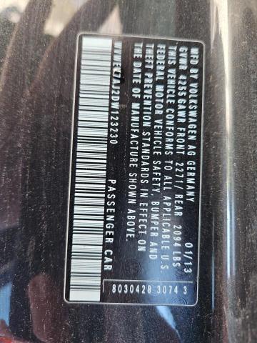 2013 Volkswagen Gti VIN: WVWEV7AJ2DW123230 Lot: 60073384