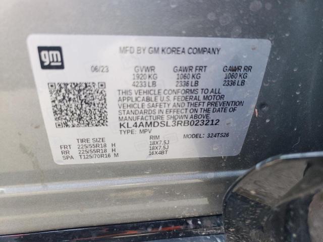 2024 Buick Encore Gx Sport Touring VIN: KL4AMDSL3RB023212 Lot: 58953174