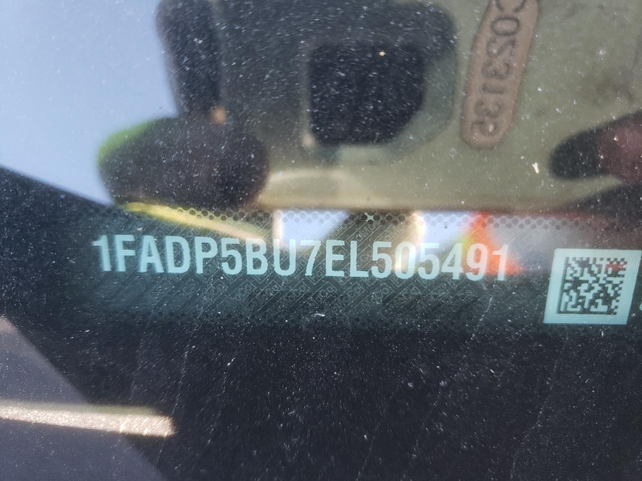 1FADP5BU7EL505491 2014 Ford C-Max Sel