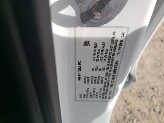 5YJ3E1EA8MF002964 2021 Tesla Model 3