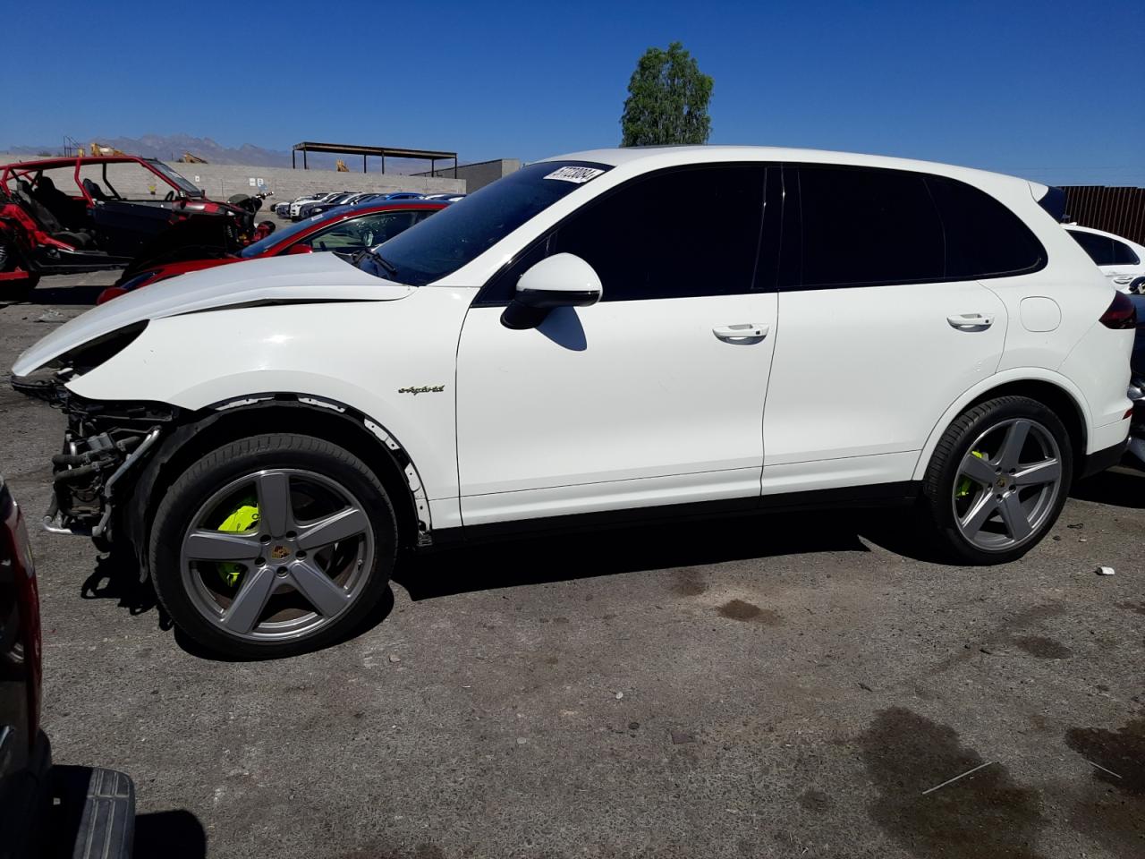 WP1AE2A23HLA75950 2017 Porsche Cayenne Se Hybrid Platinum