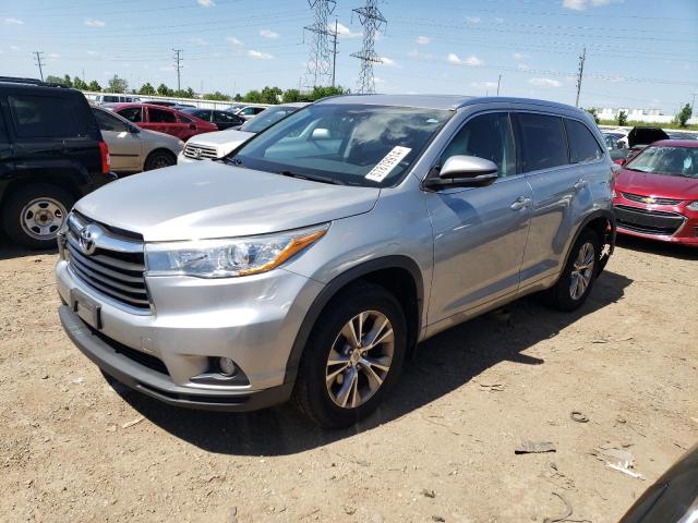 VIN 5TDJKRFH4FS167306 2015 Toyota Highlander, Xle no.1