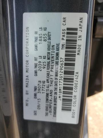 2016 Mazda 3 Sport VIN: JM1BM1T73G1290637 Lot: 57939844