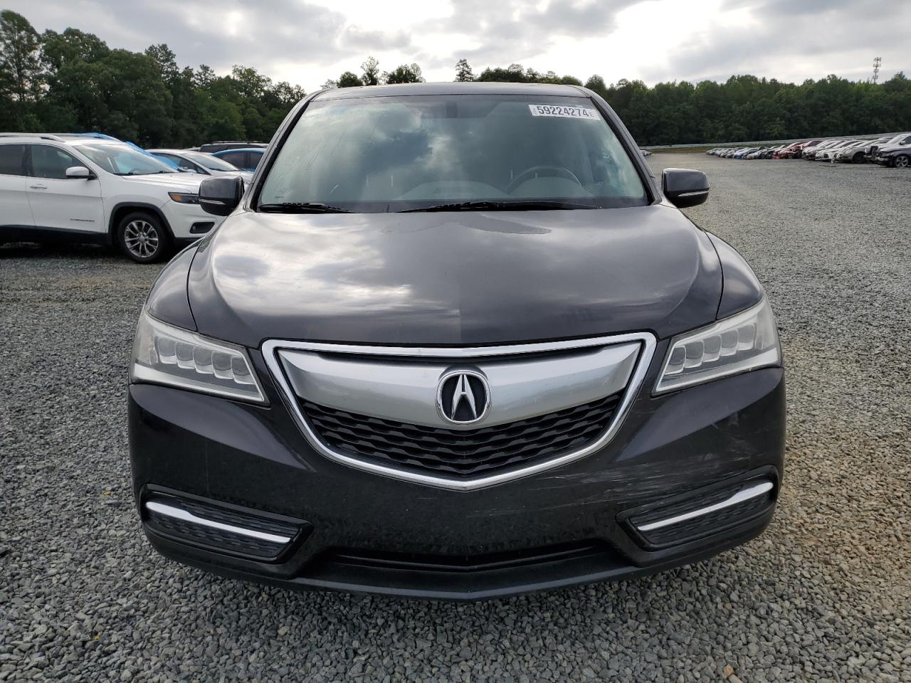 2015 Acura Mdx vin: 5FRYD3H25FB008196