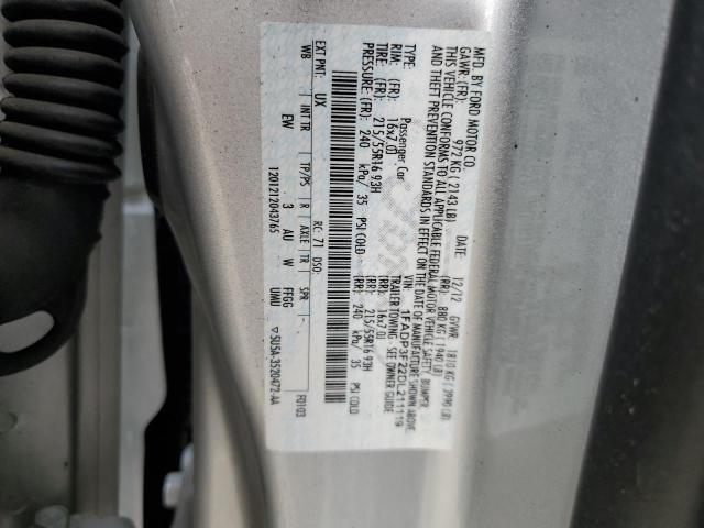 2013 Ford Focus Se VIN: 1FADP3F22DL211119 Lot: 57572184