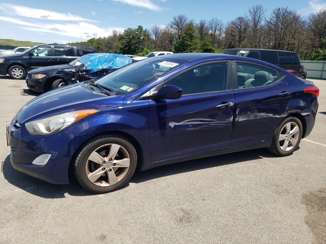 5NPDH4AE8DH438186 2013 Hyundai Elantra Gls