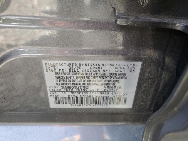 2020 NISSAN SENTRA SV - 3N1AB8CV7LY277603