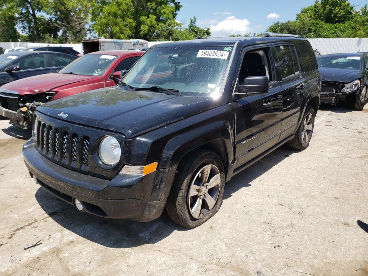 2016 Jeep Patriot Latitude vin: 1C4NJPFA1GD609564