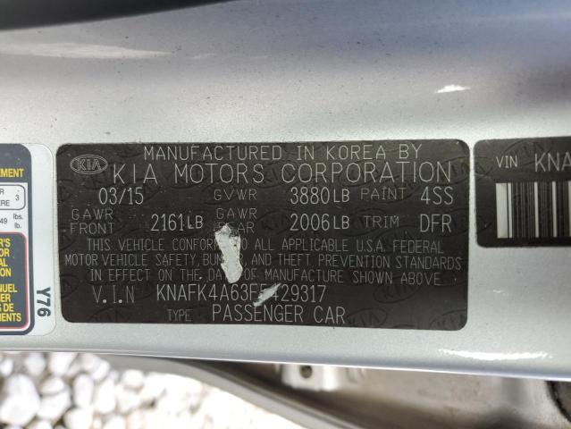 2015 KIA FORTE LX - KNAFK4A63F5429317